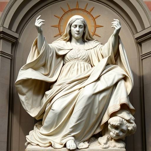 Ecstasy of Saint Teresa by Bernini, demonstrating Baroque sculpture's dramatic intensity.