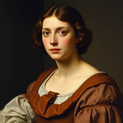 Self-Portrait as the Allegory of Painting by Artemisia Gentileschi, a Baroque masterpiece by a female artist.