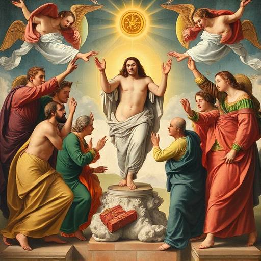 The Triumph of the Name of Jesus by Giovanni Battista Gaulli, a dynamic Baroque ceiling fresco.